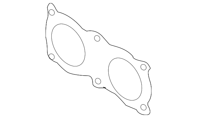 Genuine OE Volvo Muffler & Pipe Gasket - 30676642