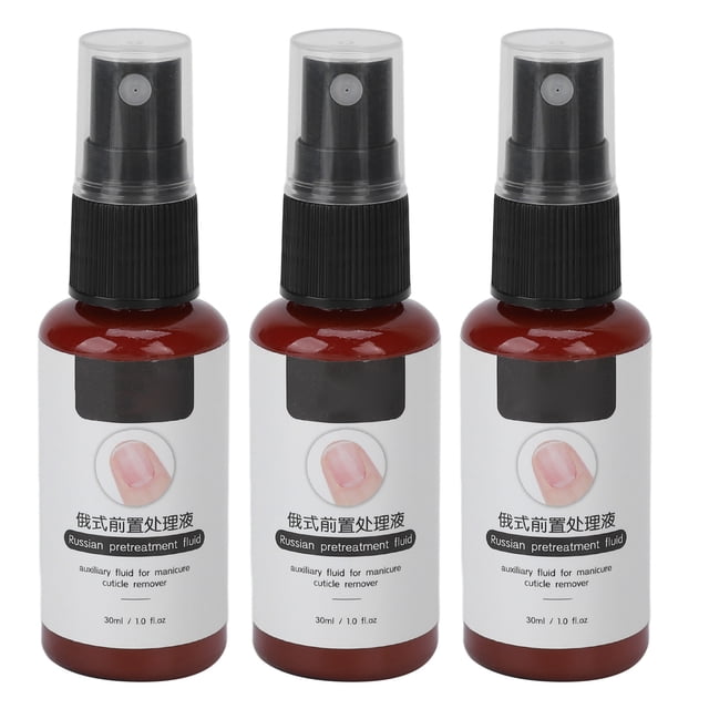 3 piezas de 30 ml de suavizante de cutículas para uñas, elimina la piel muerta, accesorio de manicura y pedicura para salón en casa