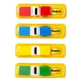thumbnail image 2 of 3M Post-it banderitas adhesivas colores primaríos de .47 x 1.7 in con 4 blocks, 35 banderitas c/u, 2 of 7