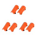 thumbnail image 3 of Maytalsory 1/2/3 Soccer Football Training Shin Guard Pads with Advanced Support and Protection Orange 21.5cm 3PCS, 3 of 6