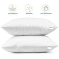 thumbnail image 3 of Nestl Throw Pillow Inserts Decorative Rectangle Pillow, 12x18 Pillow Insert 2 Pack, White, 3 of 6
