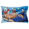 thumbnail image 6 of Disney Mickey Mouse 4pc Toddler Bedding Set, "Mickey Fun House", Blue, Green, Red, Toddler Boy, 6 of 12