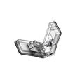 thumbnail image 2 of Maytalsory Multiple Pill Cutter Case Box splitter Portable Useful Holder only with press lightly,this Transparent Black, 2 of 6