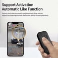 thumbnail image 3 of Bluetooth Smart Remote, Universal Remote Control, Selfie Stick, Black, 3 of 5