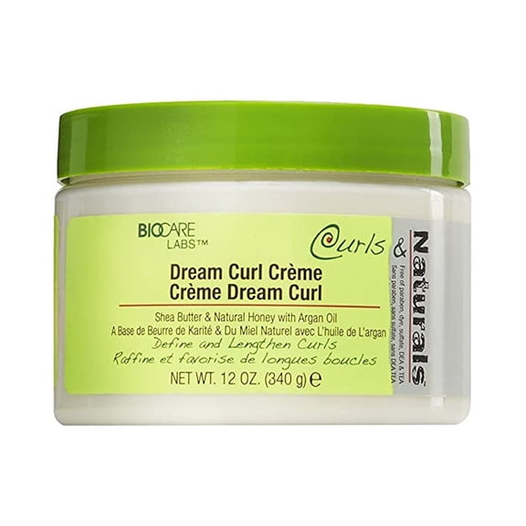Curls & Naturals Dream Curl Cream with Shea Butter for Adult and All Hair Types