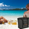thumbnail image 2 of Trendy Portable Insulated Cooler Bag Lightweight Cloth good for Tailgating Picnics and Travel, 2 of 5