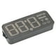 thumbnail image 5 of Car HUD Display Digital Speedometer Fault Clearing 3D Reflection Temperature Voltage Meter Rest Reminder For OBD II Cars 2008+, 5 of 8