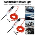 thumbnail image 2 of Test Light 2PCS, 6V-24V DC Car Circuit Tester Light and Digital LCD Car Electric Tester Auto Voltage Continuity Test, 2 of 7
