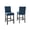 Blue 627, variant on Wooden Dining Chairs, Biony Blue Fabric Counter Height Stools with Nailhead Trim, Set of 2, Blue Dining Chairs,Fabric Upholstered Dining Chairs, Furniture Dining Furniture Seating for Dining