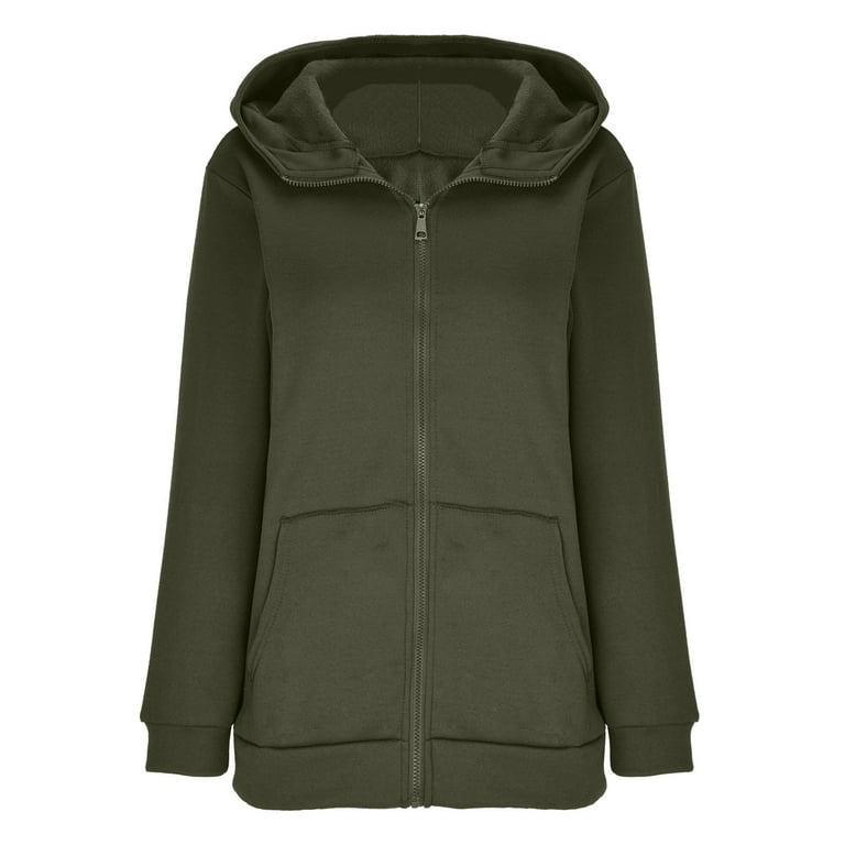 Womens Oversized Zip Up Hoodie Teen Girl Y2K Jacket Baggy Womens Oversized Zip Up Hoodie Teen Girl Y2K Jacket Baggy