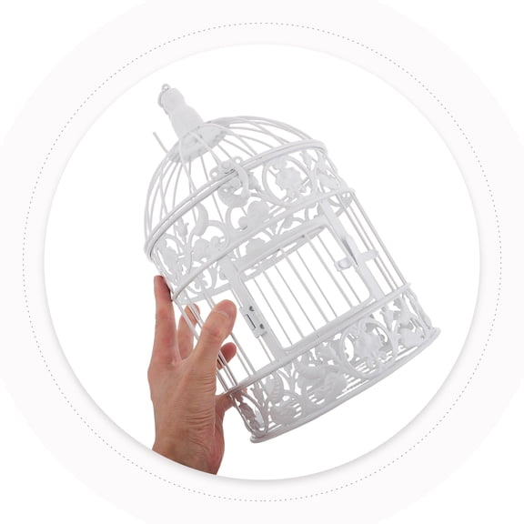 RENACLIPY Vintage Bird Cage Bird Cage Decor Iron 1Set