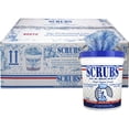 thumbnail image 1 of Toallas limpiadoras de manos y exfoliantes ITW42272CT, 72 toallas, color azul, 1 of 2