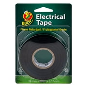 Duck Professional Vinyl Electrical Tape, 0.75 in. x 66 ft., Black