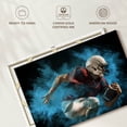 thumbnail image 6 of Elephant Stock Football Player In Action Wall Art - Horizontal Canvas Wall Art - Living Room Wall Decor - Photography Sports Canvas - Black And Gray Decor - 12" x 8", 6 of 8