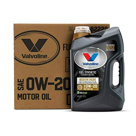 (3 Pack) Valvoline⢠Modern Engine SAE 0W-20 Full Synthetic Motor Oil - Easy Pour 5 Quart