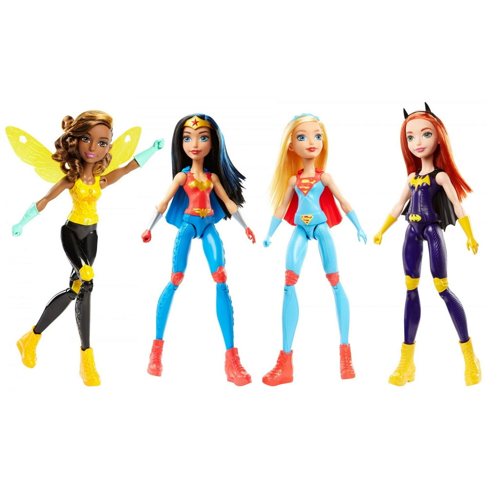 DC Super Hero Girls Action Training Doll Collection