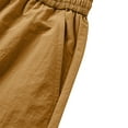 thumbnail image 5 of SHTXOZHI Men's Hiking Cargo Pants with Multi-Pocket Elastic Waist Drawstring Baggy Pants Streetwear Trousers, 5 of 6