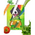 thumbnail image 2 of Carolines Treasures Bernese Mountain Dog St. Patricks Day Glass Cutting Board Large 12H x 16W multicolor, 2 of 2
