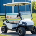 thumbnail image 5 of Pzuqiu Beach Shell Sky Golf Seat Cover Soft, Easy Installation Golf Cart Seat Covers Fit for Golf Cart Bench Seat, 5 of 10