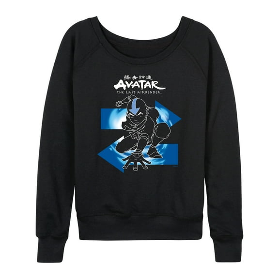 Avatar - The Last Airbender - Aang Arrows - Women's Lightweight French Terry Long Sleeve Shirt
