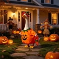 thumbnail image 5 of AZXY Halloween Porch Goose Outfit for 23 Inch Porch Goose Statue, Pumpkin Print Goose Clothing, Goose Cloth, Holiday Fall Costume Accessory for Cement Plastic Lawn Outdoor Porch Decor, 5 of 6