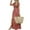 Deep Red, variant on Vacation Female Clothing Casual Romantic Maxi Dress for Ladies High-End Style In Urban Areas Maxi Dresses for Ladies Formal Occasion Clothes for Woman Vestido Feminino