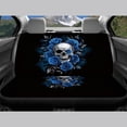 thumbnail image 6 of Pzuqiu Car Seat Cover Sets Full Set Elastic Car Seat Covers Full Set Polyester Fabric Removable Protect, Fit for Truck Cars Sedans, Skull and Rose Design, 6 of 10