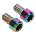 thumbnail image 1 of Disc Brake Wire Fixing ,  Alloy Bicycle Disc Brake Cable Fixing Screw Precise Thread Firmly Connected M6x10mm  For Mountain Bike Colorful, 1 of 8