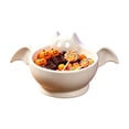 thumbnail image 4 of 1-Piece package of Bat Shaped Candy Bowl, Listed Material, 6.69 x 4.33 x 2.36 inches, for trick-or-treat stations, Halloween serving tables, and autumn gathering decor, 4 of 7