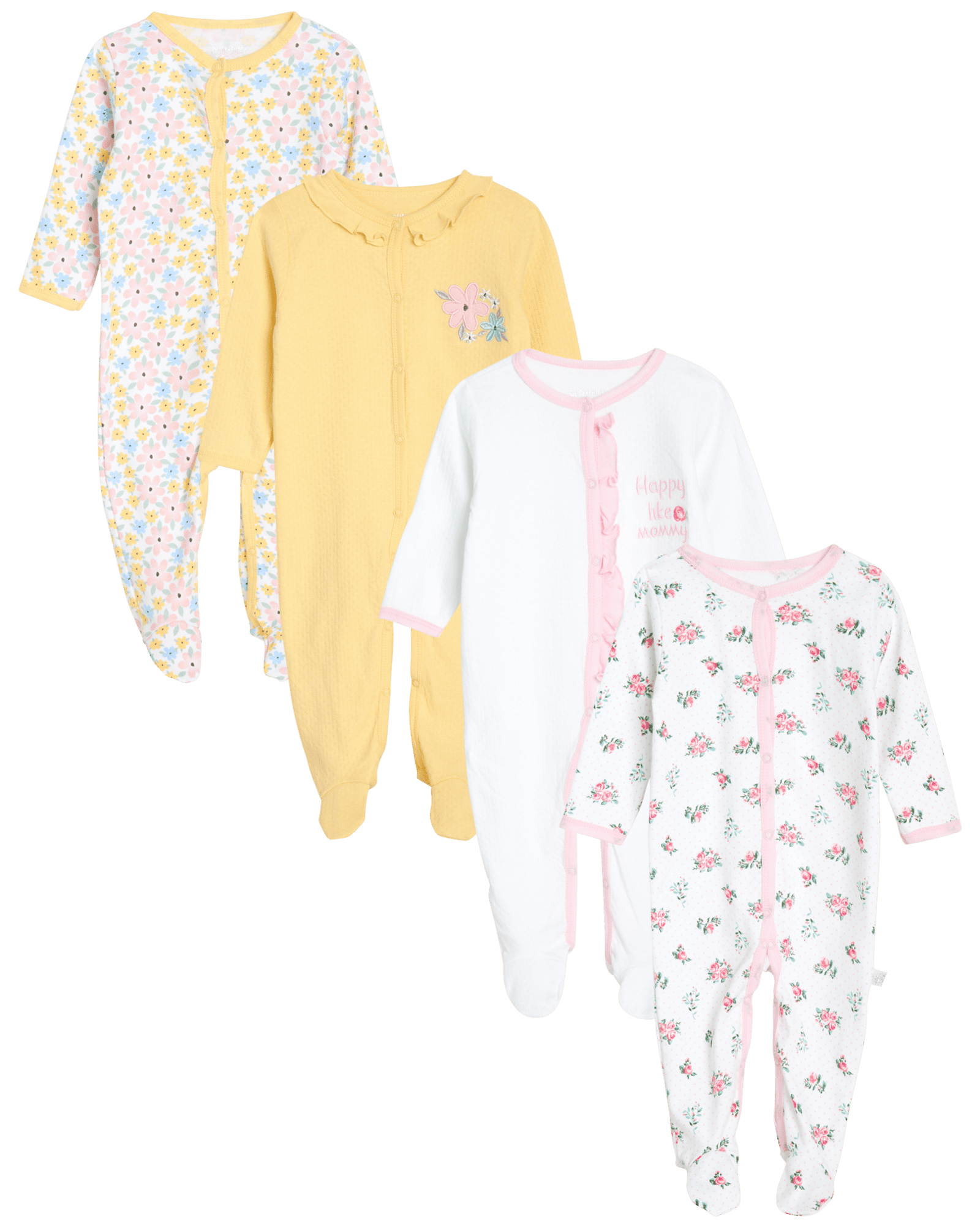 duck-duck-goose-baby-girls-blanket-sleeper-4-pack-take-me-home-sleep