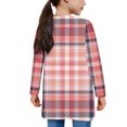 thumbnail image 5 of uublik Girls Cardigans Kids Lightweight Fall Winter Coat Outerwear with Pockets Size 5T-14 Pink, 5 of 6