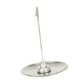 thumbnail image 4 of Soporte para quemador de incienso, Base de placa de incienso, fácil de limpiar, soporte para varillas de incienso de forma redonda, decoración para , plata, 4 of 8