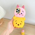 thumbnail image 2 of 3D Cartoon Disney Patterned Soft Silicone Phone Cases For iPhone 13 Pro Max 12 11 X XR XS Max 7 8 6S 6 Plus Cover With Pendant, 2 of 7