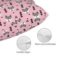 thumbnail image 3 of Kdxio Cotton Pillow Cases 16"x24" Pillowcases,Soft and Breathable Bedroom Pillow Cases-Cute Fox Pink Tree-No Pillow Core, 3 of 5