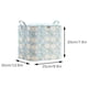 thumbnail image 2 of Bolsa de almacenamiento grande con cremallera | Organizador portátil para ropa y edredones | Caja de almacenamiento plegable de tela no tejida | Azul | 1 unidad, 2 of 2