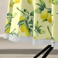 thumbnail image 5 of Coolnut 60" Lemon Round Tablecloth, Waterproof Tablecloth Stain Resistant and Wrinkle Decorative Patio Table Cloths for Kitchen Dinning Room Party Home Garden Picnic, 5 of 7