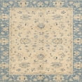 thumbnail image 1 of Ahgly Company Indoor Square Abstract Pastel Orange Abstract Area Rugs, 4' Square, 1 of 6