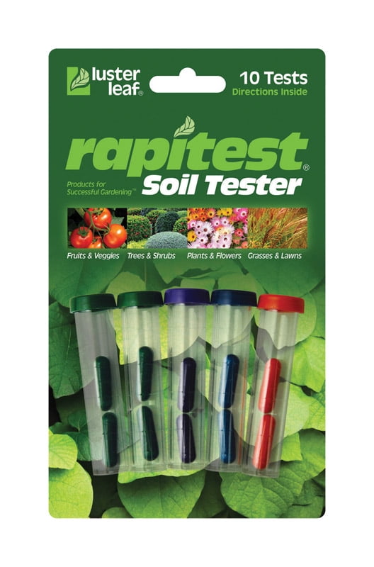 Details about   Luster Leaf 1605 Rapitest Digital Soil Testing Kit For Garden Lawn Plant Flower 