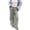 Gray, variant on Women's Baggy Wide Leg Casual Pants Elastic Waist Drawstring Loose Fit Solid Color Lounge Sweatpants with Pockets,Wine S
