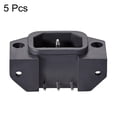 thumbnail image 3 of C14 Panel Mount Plug Adapter AC 250V 10A/15A 3 Pins IEC Inlet Module Plug Power Connector Socket Right Angle 5 pcs, 3 of 3