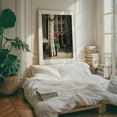 thumbnail image 4 of Arrêt, Montreal - Montréal Québec Canada Photography Street Photography Architecture City Botanical Vintage Travel Poster Oak Framed Wall Art Print 9 x 12 inches, 4 of 12