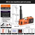 thumbnail image 2 of 12V 5Ton Electric Car Hydraulic Jack With Tire Inflator Pump And LED Flashlight 3 In 1 Lift Jacks With Safe Hammer Tools For Car ,Robust Construction, 2 of 5