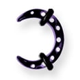 thumbnail image 2 of Designer Stainless Steel Plated Sgss Industrial Style Pinchers W Rubber O-Rings 10G (2.6Mm) 3/8 Made In China -Jewelry By Sweet Pea Creations, 2 of 2