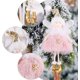 thumbnail image 2 of Muñeco colgante de Navidad de peluche rosa con colgante de ángel, decoración de árbol de Navidad, duende, copo de nieve, decoración para fiesta, ventana, pared, regalos para niños, 2 of 5