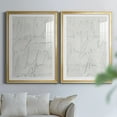 thumbnail image 6 of Wexford Home Scrabble I Premium Framed Print, 30.5" x 42.5" - Ready to Hang, Gold (Set of 2), 6 of 9