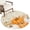 Orange, Beige, variant on Entryway Rug 2'x3', Orange White Pumpkin Fall Kitchen Runner Rugs Non-Slip Carpet Mats, Thanksgiving Eucalyptus Plaid Bedside Rugs Runners Washable Floor Carpet for Bathroom Laundry Room