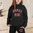 thumbnail image 2 of Huowey Children's Fashion Casual Printed Long Sleeved Hooded Top Hoodie Pants Suit, 2 of 4