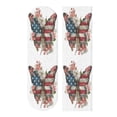 thumbnail image 4 of 33"x9" Skateboard Grip Tape Protector Sheets Nonslip Protection Griptape Sheet for Outdoor Sports Butterfly with Flag Pattern, 4 of 7