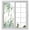 Lemon Green, variant on Removable Glass Window Covering, Purple Eucalyptus Leaves Window Privacy Film Frosted, Spring Rustic Botanical Decorative Privacy Windows Film for Bedroom, Living Room, 19.6 x 39.3 Inches