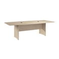 thumbnail image 1 of Scranton & Co Wood 96W Office Conference Table with Wooden Base in Natural Elm, 1 of 7